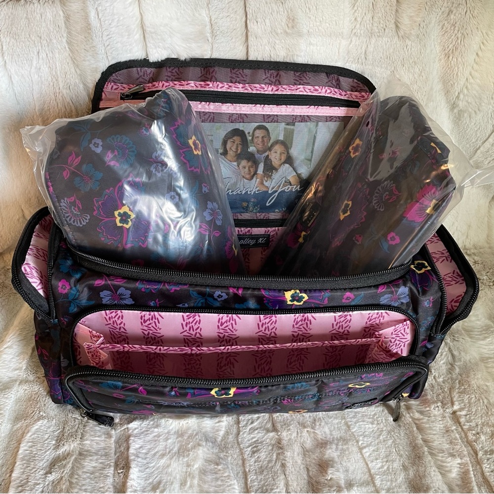 Lug Trolley XL, Dolly, and Parasail Boho Floral Black